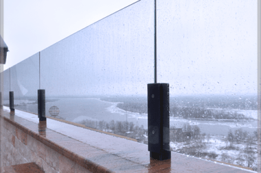 Стеклянные ограждения